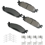Order Front Ceramic Pads by AKEBONO - ASP1508A For Your Vehicle