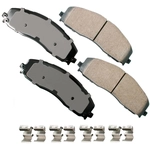 Order Front Ceramic Pads by AKEBONO - ASP1680 For Your Vehicle
