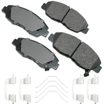 Order Front Ceramic Pads by AKEBONO - ASP465B For Your Vehicle