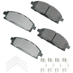 Order Front Ceramic Pads by AKEBONO - ASP619A For Your Vehicle