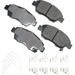 Order Front Ceramic Pads by AKEBONO - ASP621C For Your Vehicle