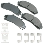 Order Front Ceramic Pads by AKEBONO - ASP652A For Your Vehicle