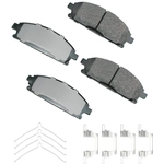 Order Front Ceramic Pads by AKEBONO - ASP691B For Your Vehicle
