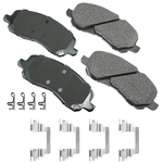 Order Front Ceramic Pads by AKEBONO - ASP866A For Your Vehicle