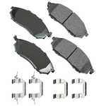 Order Front Ceramic Pads by AKEBONO - ASP888B For Your Vehicle
