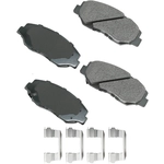 Order Front Ceramic Pads by AKEBONO - ASP914B For Your Vehicle
