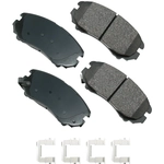 Order Front Ceramic Pads by AKEBONO - ASP924A For Your Vehicle