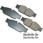 Order Front Ceramic Pads by AKEBONO - EUR1065 For Your Vehicle