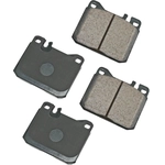 Order Front Ceramic Pads by AKEBONO - EUR1072 For Your Vehicle