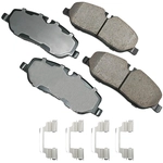 Order Front Ceramic Pads by AKEBONO - EUR1098A For Your Vehicle