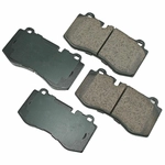 Order Front Ceramic Pads by AKEBONO - EUR1223 For Your Vehicle