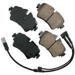 Order Front Ceramic Pads by AKEBONO - EUR1801 For Your Vehicle