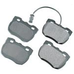 Order Front Ceramic Pads by AKEBONO - EUR520 For Your Vehicle