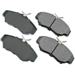 Order Front Ceramic Pads by AKEBONO - EUR676 For Your Vehicle