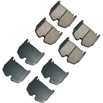 Order Front Ceramic Pads by AKEBONO - EUR983 For Your Vehicle