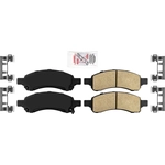 Order Front Ceramic Pads by AMERIBRAKES - PRC1169A For Your Vehicle