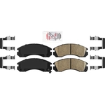 Order Front Ceramic Pads by AMERIBRAKES - PRC530 For Your Vehicle
