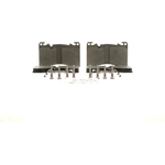 Order Front Ceramic Pads by BOSCH - BE2461 For Your Vehicle