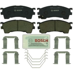 Order Plaquettes avant en céramique par BOSCH - BC637 For Your Vehicle