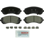 Order Plaquettes avant en céramique par BOSCH - BC844 For Your Vehicle
