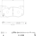 Order Front Ceramic Pads by BREMBO - P09035N For Your Vehicle