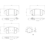 Order Front Ceramic Pads by BREMBO - P30123N For Your Vehicle
