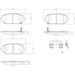Order Front Ceramic Pads by BREMBO - P30142N For Your Vehicle