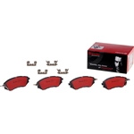 Order Front Ceramic Pads by BREMBO - P78017N For Your Vehicle