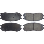 Order Front Ceramic Pads by CENTRIC PARTS - 103.11040 For Your Vehicle