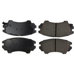 Order Front Ceramic Pads by CENTRIC PARTS - 103.14040 For Your Vehicle