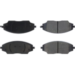 Order CENTRIC PARTS - 103.17020 - Front Ceramic Pad Set For Your Vehicle