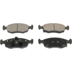 Order Front Ceramic Pads by DURAGO - BP1568C For Your Vehicle