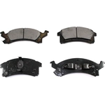 Order Front Ceramic Pads by DURAGO - BP506C For Your Vehicle