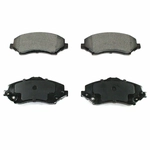 Order Front Ceramic Pads by DURAGO - BP1273C For Your Vehicle