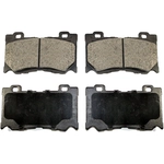 Order Front Ceramic Pads by DURAGO - BP1346C For Your Vehicle