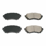 Order Front Ceramic Pads by DURAGO - BP1711C For Your Vehicle