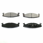 Order Front Ceramic Pads by DURAGO - BP632C For Your Vehicle