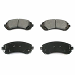 Order Front Ceramic Pads by DURAGO - BP844C For Your Vehicle