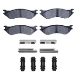 Order DYNAMIC FRICTION COMPANY - 1310-0702-01 - Brake Pads & Hardware Kit For Your Vehicle