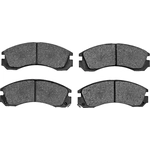 Order Front Ceramic Pads by DYNAMIC FRICTION COMPANY - 1551-0530-00 For Your Vehicle