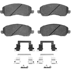 Order Front Ceramic Pads by DYNAMIC FRICTION COMPANY - 1551-0866-01 For Your Vehicle