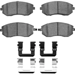 Order Front Ceramic Pads by DYNAMIC FRICTION COMPANY - 1551-0929-01 For Your Vehicle