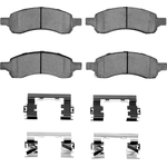 Order Front Ceramic Pads by DYNAMIC FRICTION COMPANY - 1551-1169-11 For Your Vehicle