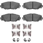 Order Front Ceramic Pads by DYNAMIC FRICTION COMPANY - 1551-1211-01 For Your Vehicle