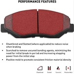 Order Front Ceramic Pads by DYNAMIC FRICTION COMPANY - 1551-1339-00 For Your Vehicle