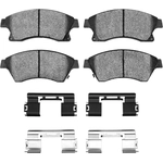 Order Front Ceramic Pads by DYNAMIC FRICTION COMPANY - 1551-1522-01 For Your Vehicle