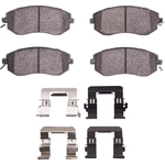 Order Front Ceramic Pads by DYNAMIC FRICTION COMPANY - 1551-1539-01 For Your Vehicle