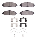 Order Front Ceramic Pads by DYNAMIC FRICTION COMPANY - 1551-1723-01 For Your Vehicle