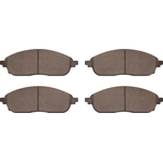 Order Front Ceramic Pads by DYNAMIC FRICTION COMPANY - 1551-2436-00 For Your Vehicle