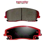 Order EUROROTOR - ID1056H - Front Ceramic Pads For Your Vehicle